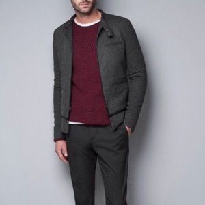 Zara Detachable Zipper Hem Jacket